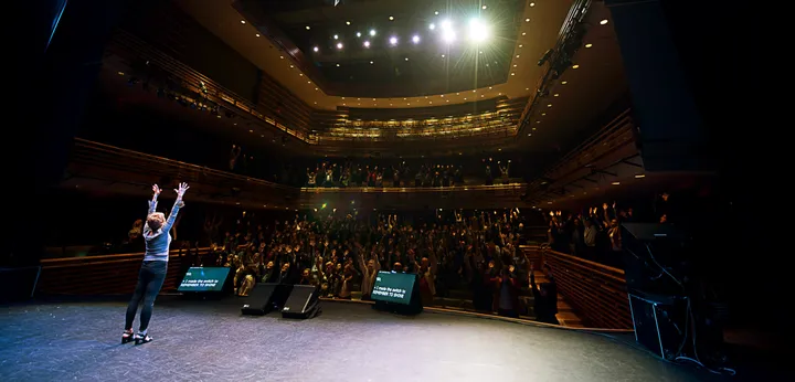 Cara Bradley speaking